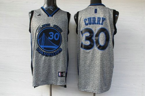 30 Curry Golden State Warriors Fashion Maillot Grey